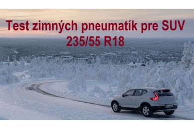 Test zimných pneumatík 235/55 R18 pre SUV